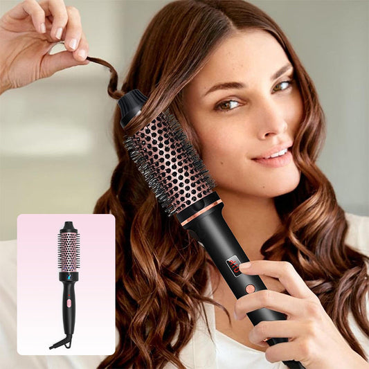 Single thermal brush with negative ions