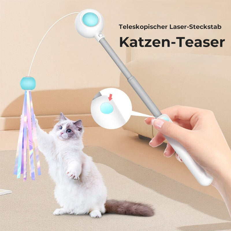 Teleskopischer Laser-Steckstab für Haustiere