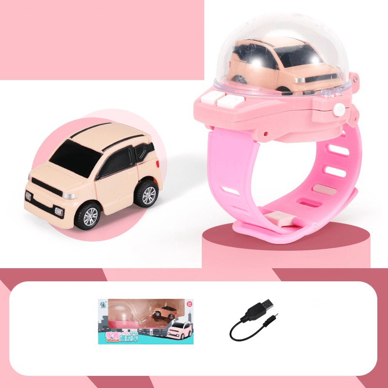 Toy car clock