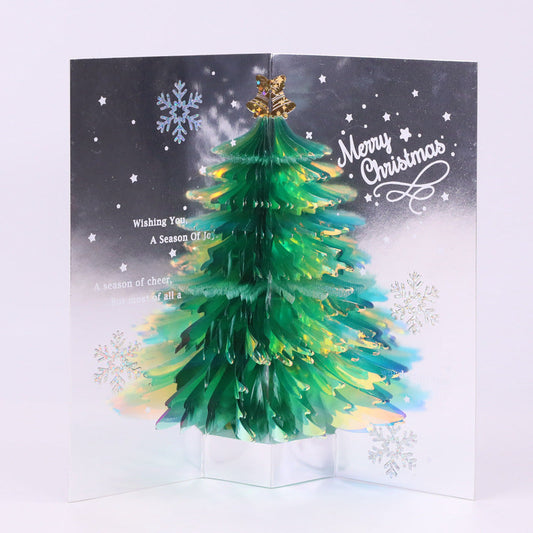 🎅（Oferta de Navidad anticipada）Tarjeta de felicitación navideña en 3D hecha a mano