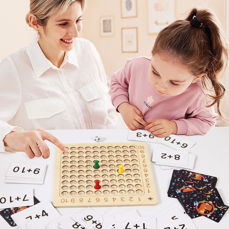 Multiplication teaching aids for early childhood education