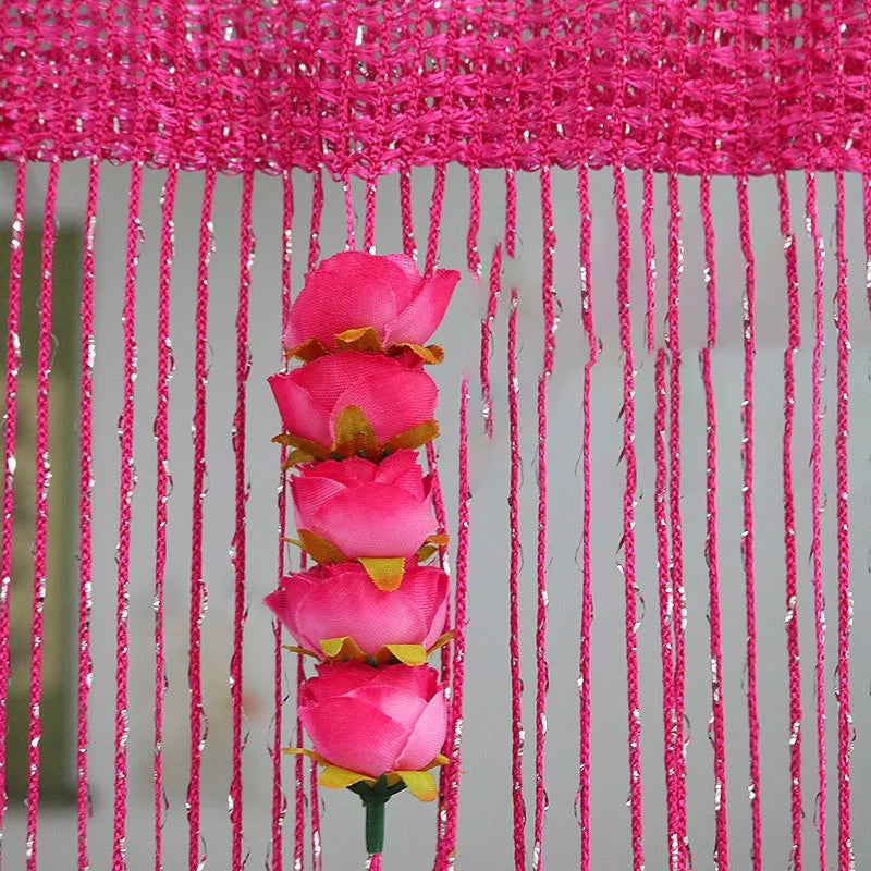 Rosenfaden-Türvorhang