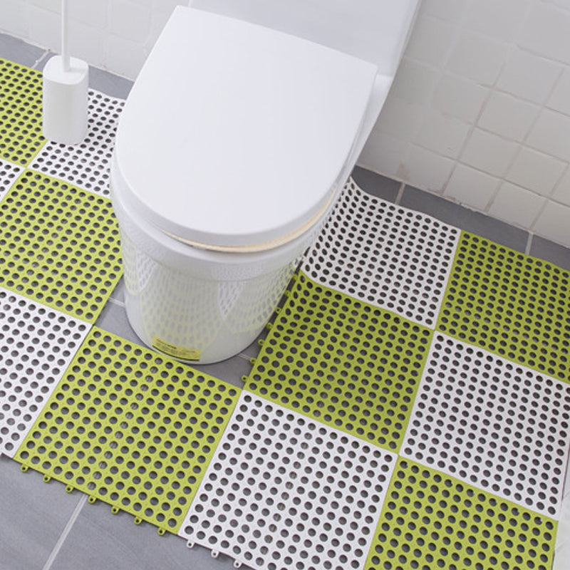 Gluschwein - Bathroom PVC spliceable non-slip mat(4 Stück)