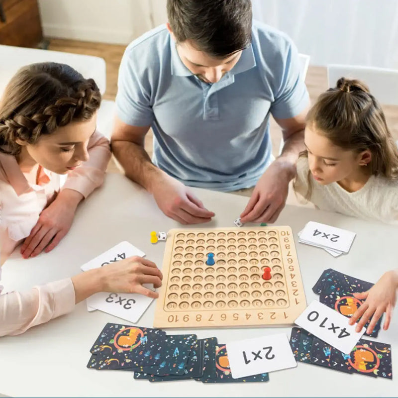 Multiplication teaching aids for early childhood education